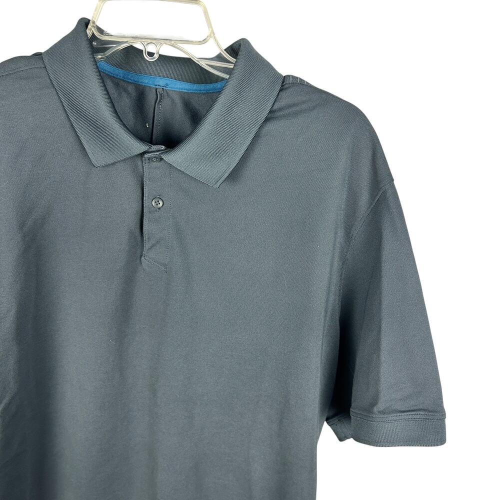 Lululemon Evolution Short Sleeve Collared Button Front Polo XL - Picture 4 of 5